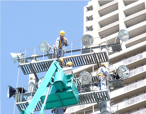 鉄道関連施設電気工事